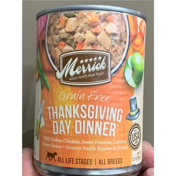Merrick Thanksgiving Day Dinner all breed dog food 360g