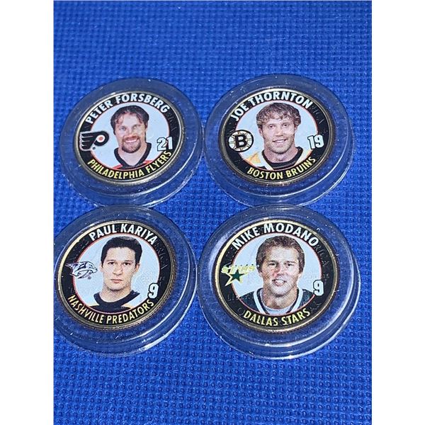 Set of 4 USA State Quarters NHL
