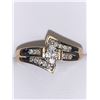 Image 3 : Ladies 14K Gold .72 Carat Marquise & Round Cut Solitaire Ring Si-I Graded Diamond with Appraisal $8,