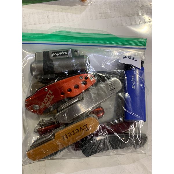 Lot of Assorted Lighters