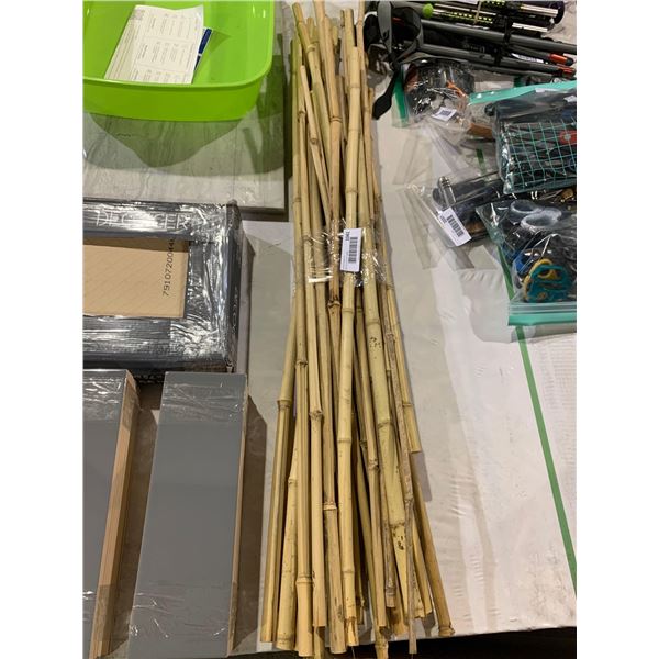 Lot of Bamboo Decorative Sticks