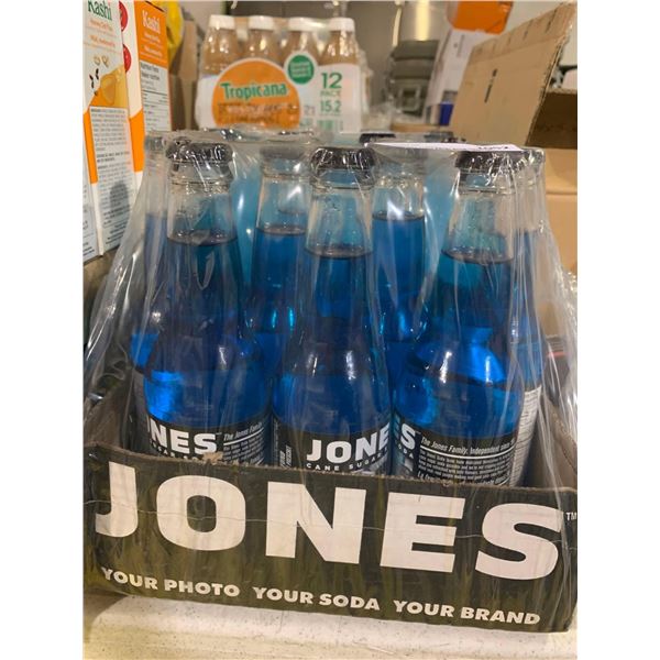 Jones Blue Bubblegum Soda (12 x 355ml)