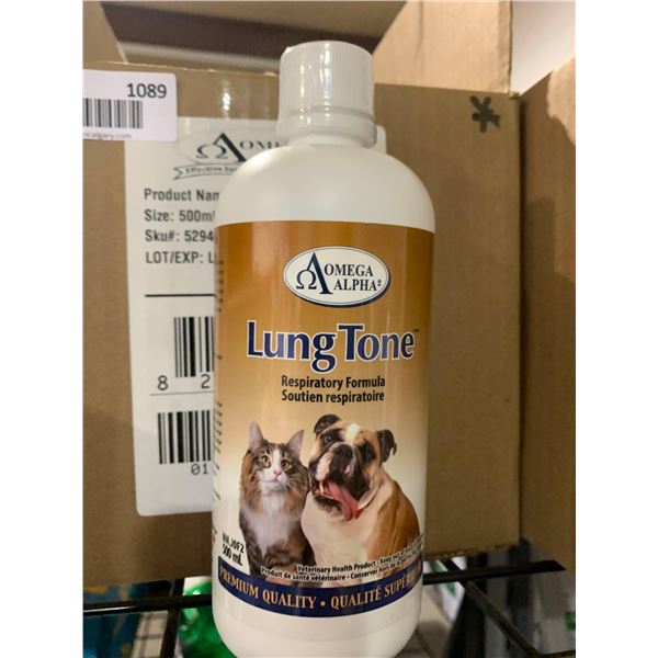 Omega Alpha LungTone Respiratory Formula (12 x 500ml)