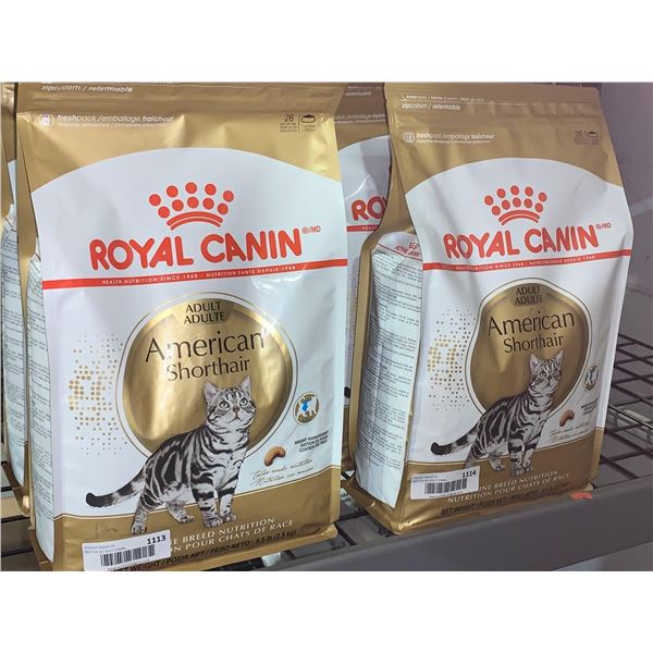 Royal Canin Adult cat Food Lot of 2 x 5.5lbs