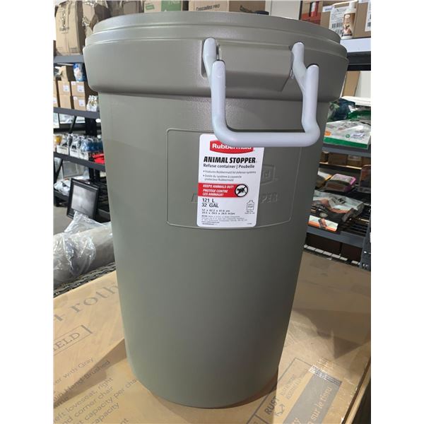 Rubbermaid Animal Stopper Refuse Container (32gl) no lid