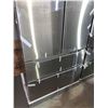 Image 5 : NEW Midea Stainless Steel Dual Door Fridge - Freight Damaged Item as pictured - Tested & Working