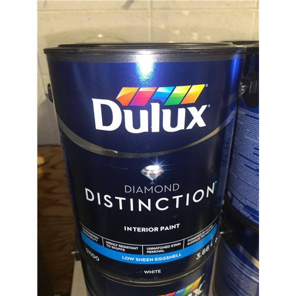 Dulux Diamond Distinction White Interior Paint (2 x 3.6L)