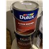Image 2 : Dulux Floor Enamel Satin Grey Water Based (Lot of 2 x 3.6L)