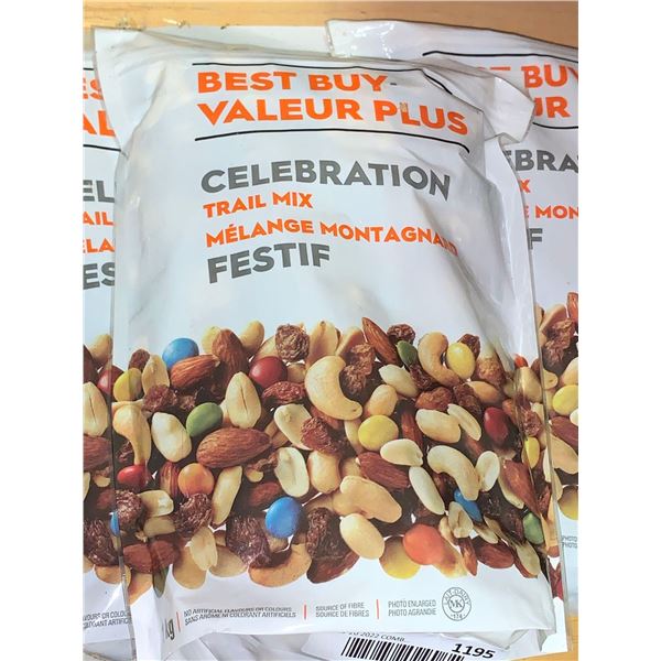 Best Buy Celebration Trail Mix lot of 3 x 1Kg