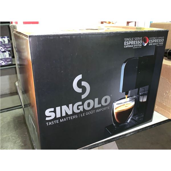 NEW Singolo Single Serve Espresso Capsule System