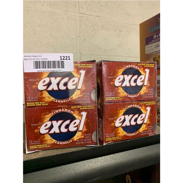 Excel Cinnamon Gum (2 x 12 x 12)