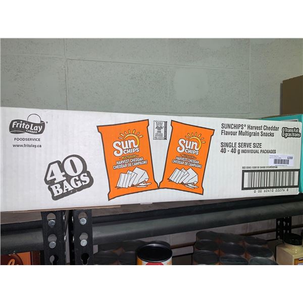Sun Chips Harvest Cheddar (40 x 40g)