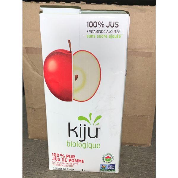 Case of Kiju Organic Apple Juice 12 x 1L
