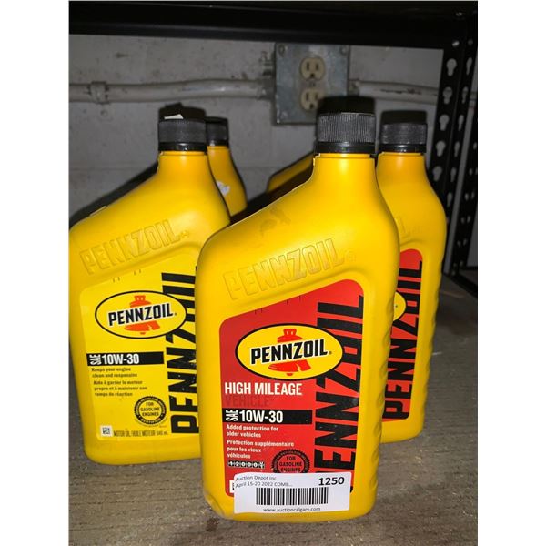 Pennzoil assorted motor oil 10w-30 (6 x)