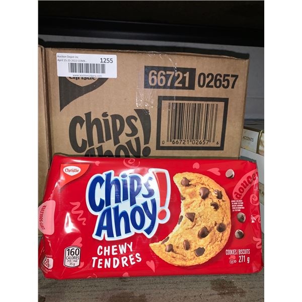 Chips Ahoy Chewy Cookies (12 x 271g)