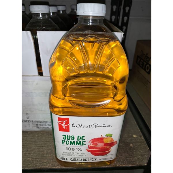 Presidents Choice Apple Juice (11 x 1.89L)