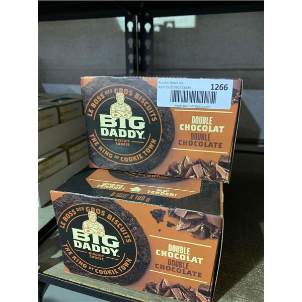 Big Daddy Double Chocolate Cookies (2- 10 x 100g)