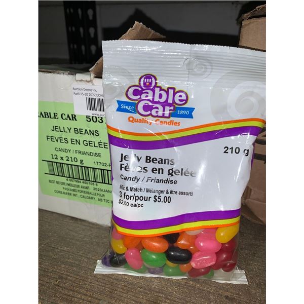 Cable Car Jelly Beans (12 x 210g)