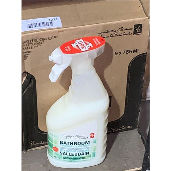 Presidents Choice Bathroom Cleaner (8 x 765ml)