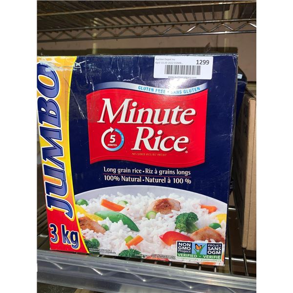 Jumbo Minute Rice 3kg