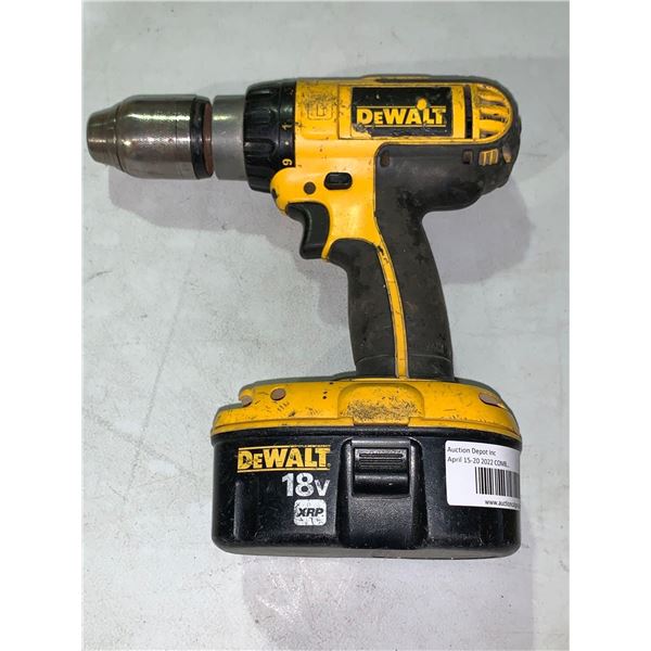 DeWalt 18V Drill and Battery