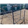 Image 5 : NEW from a freight claim MetalTech Safer Stack Scaffold System complete with 2 ends, 2 -10ft X beams