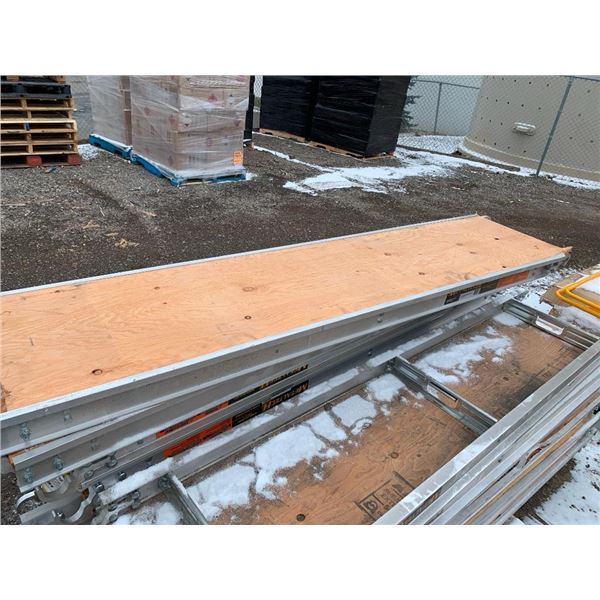 New from a freight claim Metal tech 6ft x 19 inch Scaffold Platform with Plywood Deck
