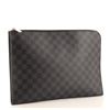 Image 1 : Louis Vuitton Damier Graphite Zip Around Pochette Jour GM Pouch