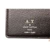 Image 5 : Louis Vuitton Black Damier Canvas Passport Cover Wallet