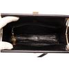 Image 6 : Gucci Black Suede Leather Vintage Clasp Shoulder Bag