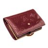 Image 3 : Louis Vuitton Brown Vernis Leather French Wallet