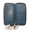 Image 5 : Louis Vuitton Blue Navy Taurillon Leather Zippy Vertical Wallet