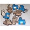 Image 1 : Lot of (4) SAGINOMIYA Solenoid Shutoff Valves #WEV-2006GPW 13
