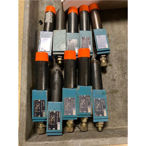 Lot of (10) Rexroth  #ZDR 6 DP2-43/75YM Pressure Reducing Direction Valves