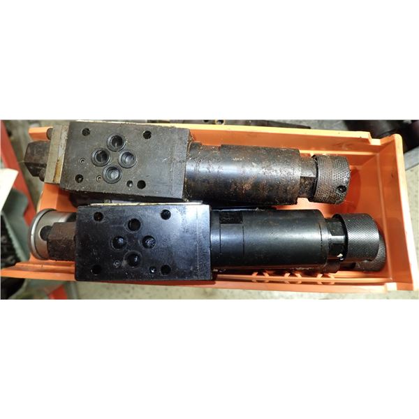 (5) Parker #PRDM2BB06KVS Pressure Reducing Manapak Subplate Sandwich Modules