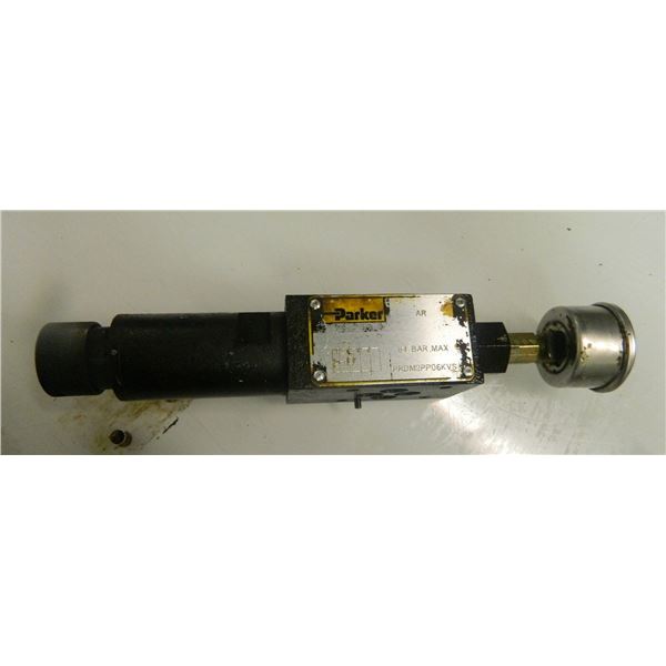 (5) Parker #PRDM2PP06KVS Pressure Reducing Manapak Subplate Sandwich Modules