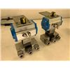 Image 2 : (2) SCA Schucker #0529.0088, Rev 2, 80679.000021 Rotary Valve Actuators