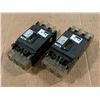 Image 2 : Lot of (2) Fuji #SA53 Circuit Breakers
