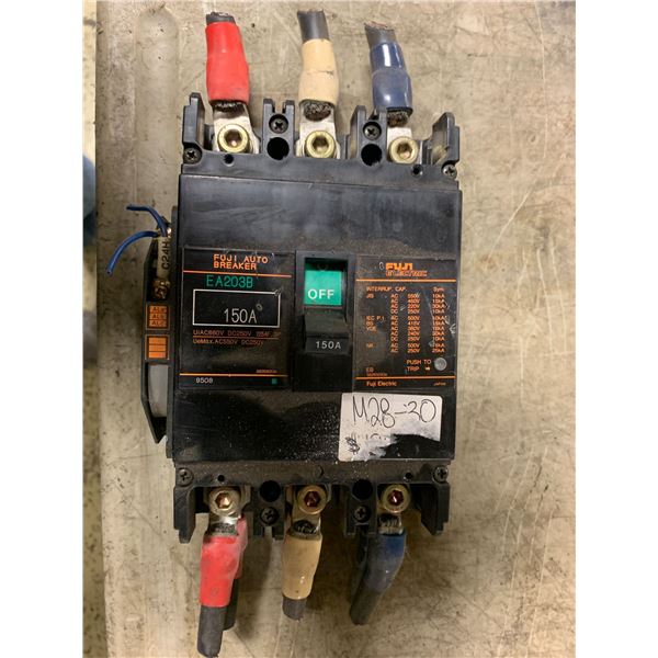 Fuji Electric #EA203B 150 A_ Auto Breaker