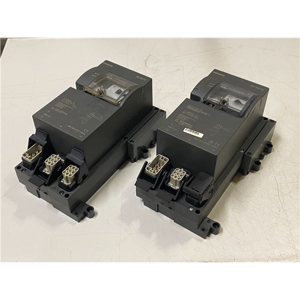 Lot of (2) Siemens EM 300 DS Motor Controllers #3RK1300-0FS01-0AA0