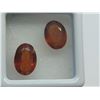 Image 3 : 8.35 ct. HESSONITE GARNET PAIR