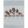 Image 1 : HIGH QUALITY RHODONITE (GEMSTONE) CARVINGS