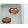 Image 3 : 6.25 ct  PAIR HESSONITE GARNET