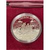 Image 3 : Royal Canadian Mint 1989 Canada Silver Dollar, Uncirculated, Original Case - Fleuve Mackenzie River