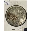 Image 2 : 1946 Canada Silver 50 Cent Coin EF