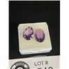 Image 2 : Amethyst Concave Master Cut 8.375ct Various Sizes - Oval and Pear Cut Loupe Clean Brazil Untreated