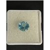 Image 2 : Sky Blue Topaz 3.50ct 7.0 x 6.3mm Round Cut VVS Eye Clean Brazil