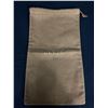 Image 2 : Lot of 2 Authentic Louis Vuitton Drawstring Dust Bags, Used But Very Good 15 x 8.5" Used for Shoes