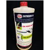 Image 2 : Esso Outboard Oil 35 Ounce Empty Bottle Great Graphics