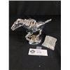 Image 1 : Jockey on Race Horse Chrome Hood Ornament in Original Box